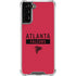 NFL Atlanta Falcons Red Performance Series Galaxy S22 Plus Clear Case