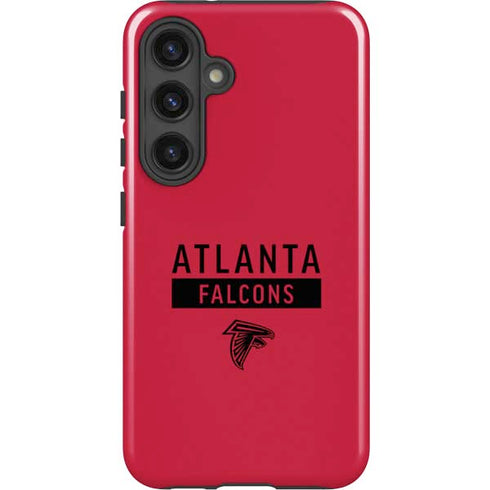 NFL Atlanta Falcons Red Performance Series Galaxy S25 Plus Impact Case