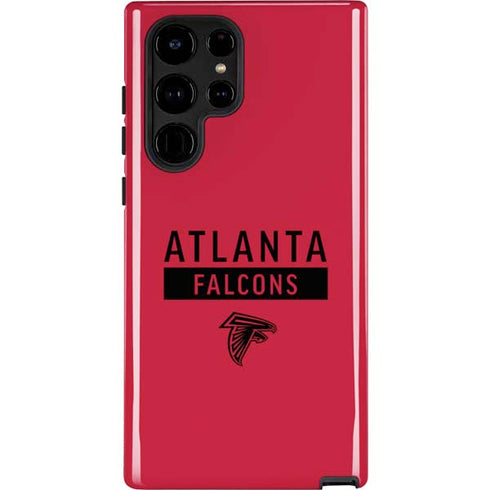 NFL Atlanta Falcons Red Performance Series Galaxy Cases