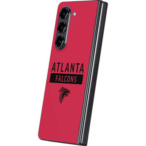 NFL Atlanta Falcons Red Performance Series Galaxy Z Fold5 5G Skin