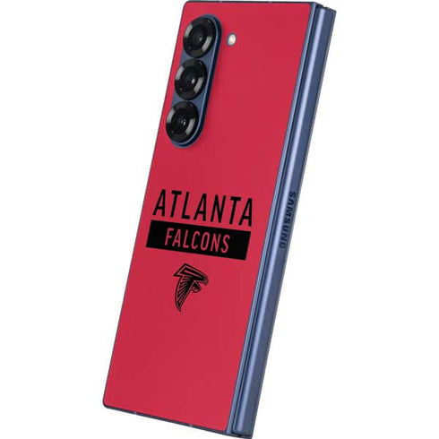 NFL Atlanta Falcons Red Performance Series Galaxy Z Fold6 Skin