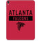 NFL Atlanta Falcons Red Performance Series Apple iPad Pro Skin