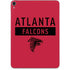 NFL Atlanta Falcons Red Performance Series Apple iPad Pro Skin