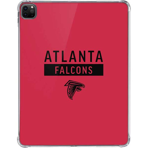 NFL Atlanta Falcons Red Performance Series iPad Pro 11in (2024) Clear Case
