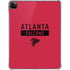 NFL Atlanta Falcons Red Performance Series iPad Pro 11in (2024) Clear Case