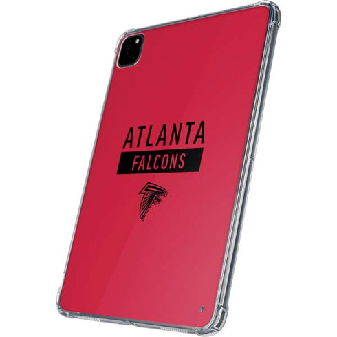 NFL Atlanta Falcons Red Performance Series iPad Pro 11in (2024) Clear Case