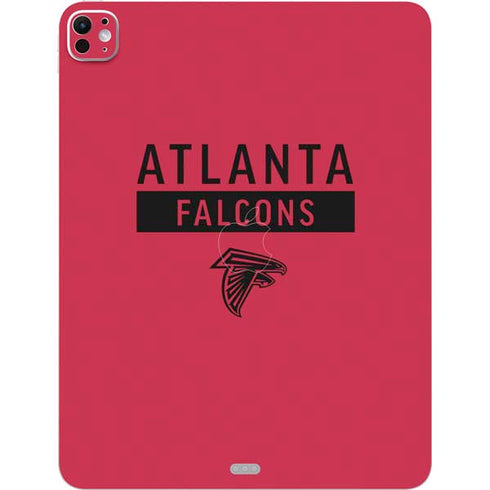 NFL Atlanta Falcons Red Performance Series iPad Pro 13in M4 (2024) Skin