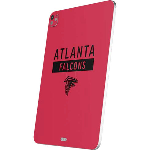 NFL Atlanta Falcons Red Performance Series iPad Pro 13in M4 (2024) Skin