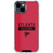 NFL Atlanta Falcons Red Performance Series iPhone 15 Clear Case