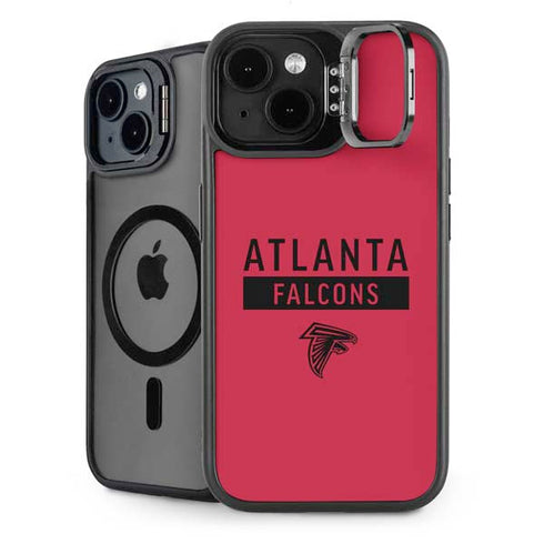 NFL Atlanta Falcons Red Performance Series iPhone 15 Plus Kickstand Case