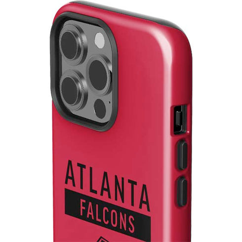 NFL Atlanta Falcons Red Performance Series iPhone 15 Pro Impact Case