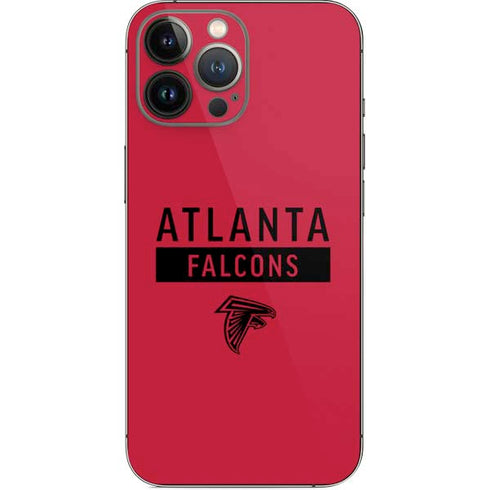 NFL Atlanta Falcons Red Performance Series iPhone 15 Pro Max Skin