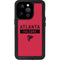NFL Atlanta Falcons Red Performance Series iPhone 15 Pro Waterproof Case