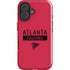 NFL Atlanta Falcons Red Performance Series iPhone 16 Impact Case