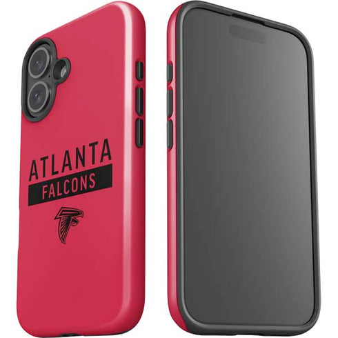 NFL Atlanta Falcons Red Performance Series iPhone 16 Impact Case