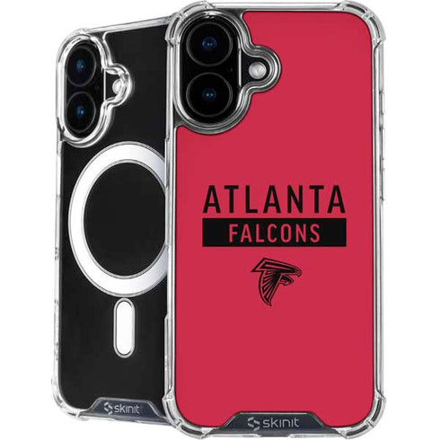 NFL Atlanta Falcons Red Performance Series iPhone 16 MagSafe Case