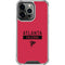 NFL Atlanta Falcons Red Performance Series iPhone 16 Pro Clear Case