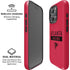 NFL Atlanta Falcons Red Performance Series iPhone 16 Pro Magsafe Impact Case