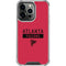 NFL Atlanta Falcons Red Performance Series iPhone 16 Pro Max Clear Case
