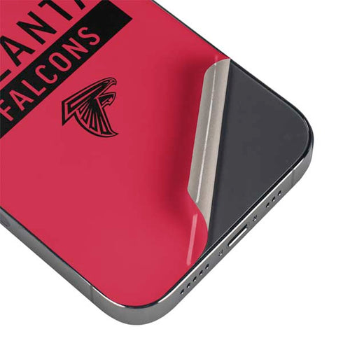 NFL Atlanta Falcons Red Performance Series iPhone 16 Pro Skin