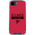 NFL Atlanta Falcons Red Performance Series iPhone 16e Clear Case