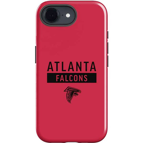 NFL Atlanta Falcons Red Performance Series iPhone 16e Impact Case