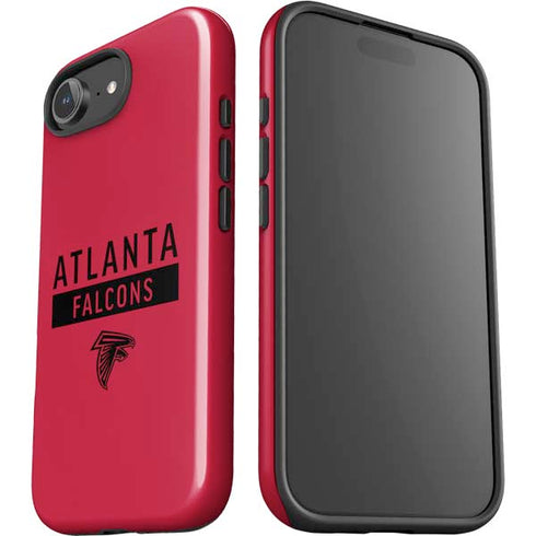 NFL Atlanta Falcons Red Performance Series iPhone 16e Impact Case