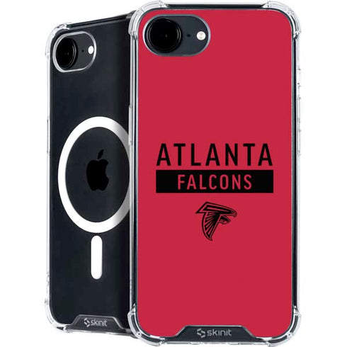 NFL Atlanta Falcons Red Performance Series iPhone 16e MagSafe Case