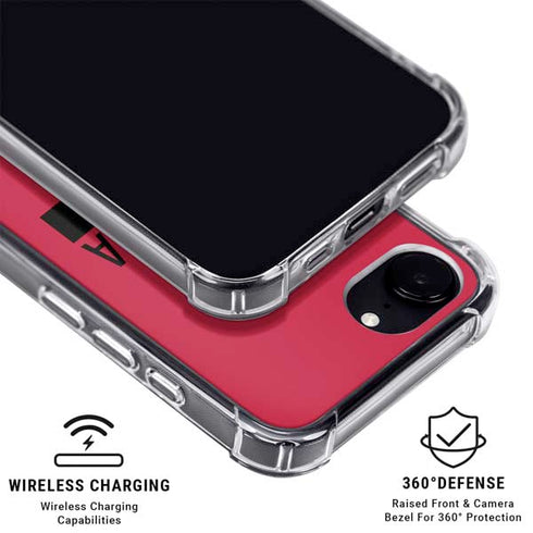 NFL Atlanta Falcons Red Performance Series iPhone 16e MagSafe Case