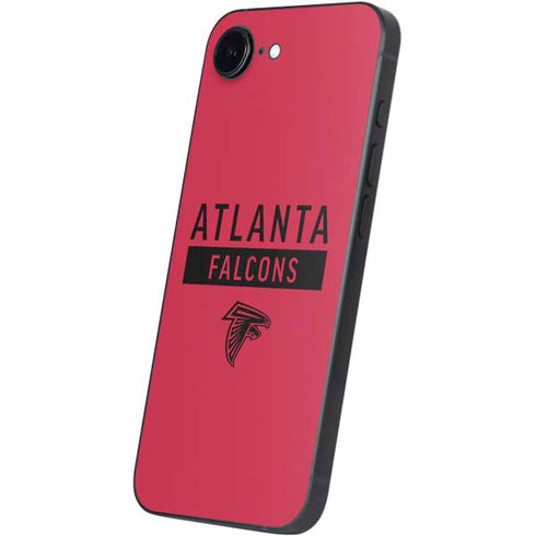 NFL Atlanta Falcons Red Performance Series iPhone 16e Skin