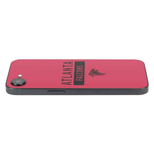 NFL Atlanta Falcons Red Performance Series iPhone 16e Skin