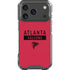 NFL Atlanta Falcons Red Performance Series iPhone 18 Pro Clear Case