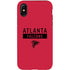 NFL Atlanta Falcons Red Performance Series iPhone X Pro Case