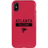 NFL Atlanta Falcons Red Performance Series iPhone XS Pro Case