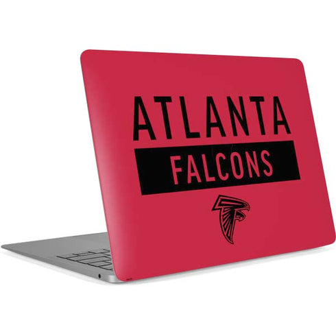 NFL Atlanta Falcons Red Performance Series Apple MacBook Air Skin