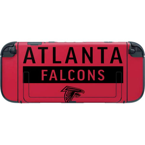 NFL Atlanta Falcons Red Performance Series Nintendo Switch 2 (2025) with Joy-Con Skin