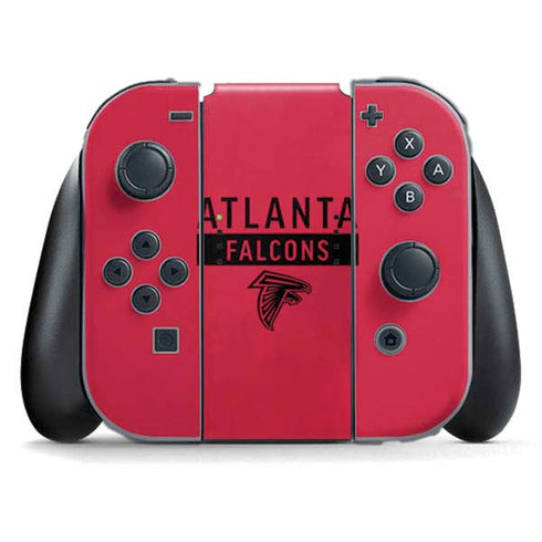 NFL Atlanta Falcons Red Performance Series Nintendo Skins