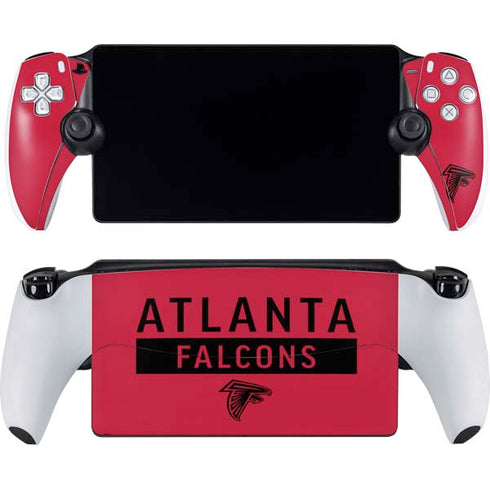 NFL Atlanta Falcons Red Performance Series PlayStation Portal Remote Player Skin