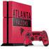 NFL Atlanta Falcons Red Performance Series PS4 Console and Controller Bundle Skin