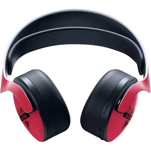 NFL Atlanta Falcons Red Performance Series PULSE 3D Wireless Headset for PS5 Skin