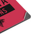 NFL Atlanta Falcons Red Performance Series Surface Laptop 7 13.8in Skin