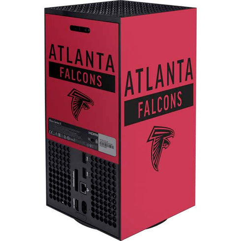 NFL Atlanta Falcons Red Performance Series Xbox Series X Bundle Skin