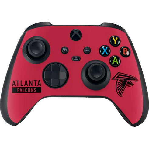NFL Atlanta Falcons Red Performance Series Xbox Series X Bundle Skin