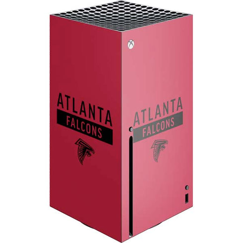 NFL Atlanta Falcons Red Performance Series Xbox Series X Skins