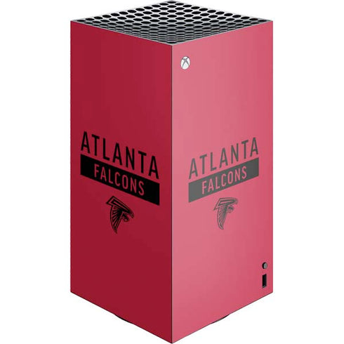 NFL Atlanta Falcons Red Performance Series XBox Series X Digital Edition Console Skin