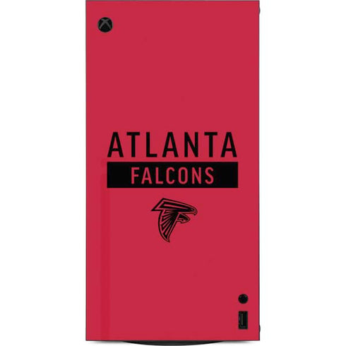 NFL Atlanta Falcons Red Performance Series XBox Series X Digital Edition Console Skin