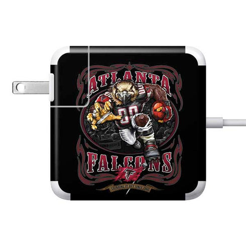 Liquid Blue NFL Atlanta Falcons Running Back 85W Power Adapter (15 and 17 inch MacBook Pro Charger) Skin