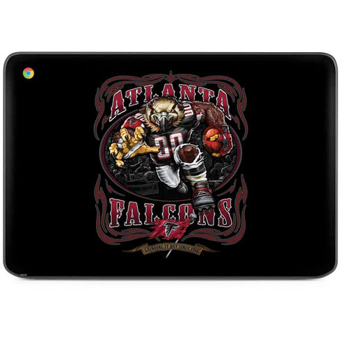 Liquid Blue NFL Atlanta Falcons Running Back HP Chromebook Skin