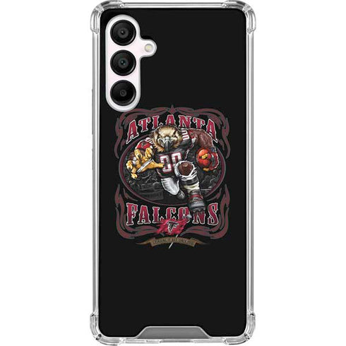 Liquid Blue NFL Atlanta Falcons Running Back Galaxy A16 5G Clear Case