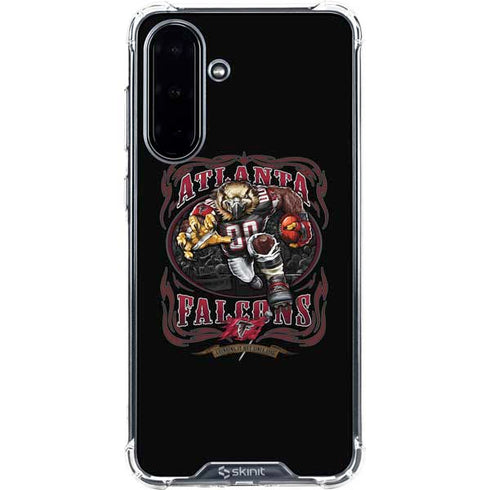 Liquid Blue NFL Atlanta Falcons Running Back Galaxy A36 5G Clear Case